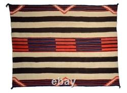 Navajo Chief's Blanket Rug Southwestern 100% Wool Native American Rug, 51×60 In