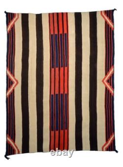 Navajo Chief's Blanket Rug Southwestern 100% Wool Native American Rug, 51×60 In Navajo Chief's Blanket Rug Southwestern 100% Wool Native American Rug, 51×60 In