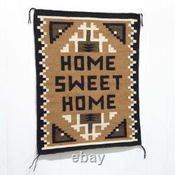 Navajo Chief's Blanket Rug Southwestern Wool Rug Native American Rug, 4x5 ft