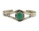 Navajo Cuff Bracelet 925 Silver Turquoise Native American Artist Handmade C. 80's