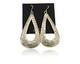 Navajo Dangle Earrings 925 Silver Hand Stamped Native American Artist C. 80's