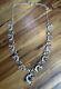 Navajo Kokopelli Native American Sterling Silver 24 Necklace With Earrings