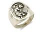Navajo Kokopelli Ring. 925 Silver Handmade Native American Artist C. 1980's