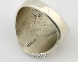 Navajo Kokopelli Ring. 925 Silver Handmade Native American Artist C. 1980's