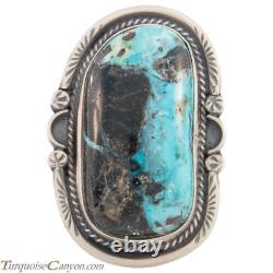 Navajo Native American Indian Mountain Turquoise Ring Size 9 1/2 SKU226878