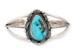 Navajo Native American Morenci Turquoise Bracelet By Junior Begay Sku233275
