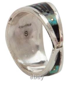 Navajo Native American Peyote Style Turquoise Ring Size 11 1/2 SKU228130