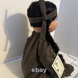 Navajo, Native American Porcelain Doll by Artist Cheryl Yazza /with Toothy Grin