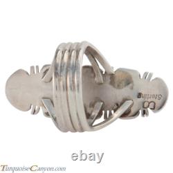 Navajo Native American Sleeping Beauty Turquoise Ring Size 6 3/4 SKU226666