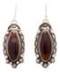 Navajo Native American Spiny Oyster Shell Earrings By Delbert Delgarito Sku23234