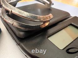 Navajo Native American Sterling Silver Blue Green Turquoise Bracelet READ