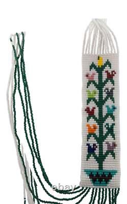 Navajo Native American Tree of Life Seed Bead Necklace SKU228228