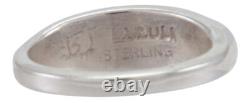 Navajo Native American Turquoise Inlay Ring Size 7 1/2 by B Joe SKU230468