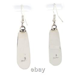 Navajo Native American Yei Inlay Earrings by Gilbert Smith SKU233189