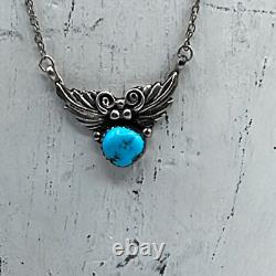 Navajo Native American artist Richard and Rita Begay sterling silver turquoise n