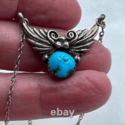 Navajo Native American artist Richard and Rita Begay sterling silver turquoise n