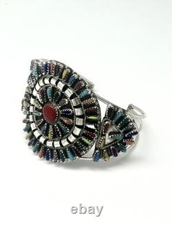 Navajo Native American sterling Silver Bracelet