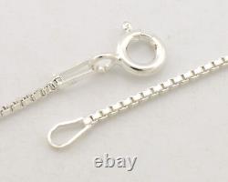 Navajo Necklace. 925 Silver Kingman Turquoise Native American Signed C. 1980's