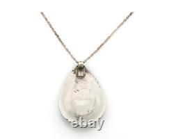 Navajo Necklace Sterling Silver Vintage Natural Gemstone Native American Artist