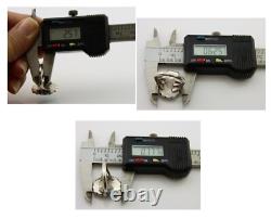 Navajo Ring 925 Silver Natural Blue Turquoise Native American Artist C. 80's