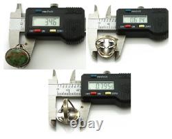 Navajo Ring 925 Silver Red Spiderweb Turquoise Native American Artist C. 80's