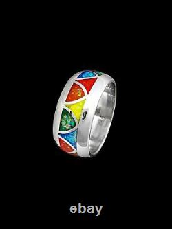 Navajo Ring, 925 Sterling Silver Ring, Native American Handmade Jewelry