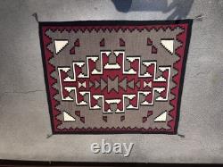 Navajo Rug 32x30 Collectible Native American Wool Handmade With Providence