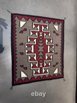 Navajo Rug 32x30 Collectible Native American Wool Handmade With Providence