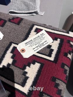 Navajo Rug 32x30 Collectible Native American Wool Handmade With Providence