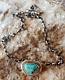 Navajo Turquoise Sterling Silver Necklace Rydell Billie Native American Jewelry
