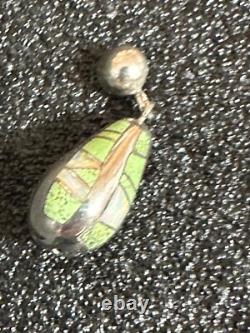 Navajo sterling silver wilson davis maker exquisite one of a kind necklace set