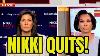 Nikki Haley Ends Her Political Campaign On Live Tv