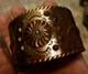 Old Native American Navajo Fred Harvey Era Copper Cuff Really Fine