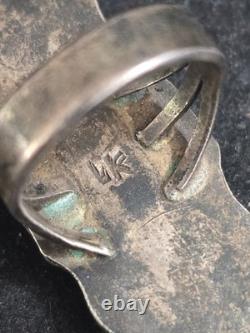 Old Native American Navajo sterling ring