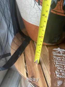 Pat Pauli Native American Large Vase Authentic. Navajo