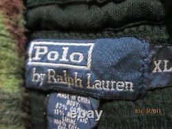 Polo Ralph Lauren Native American Aztec Navajo Pullover Hoodie Sweatshirt XL