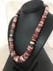 Purple Spiny Oyster Navajo Pearls Sterling Silver Native American Necklace 08485
