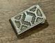 Rh Randy Hoskie Navajo Sterling Silver Money Clip 23g Native American Tribal Rug