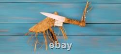 Rare Native American Navajo Handmade Indian Bone Knife (Right Side)