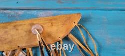 Rare Native American Navajo Handmade Indian Bone Knife (Right Side)