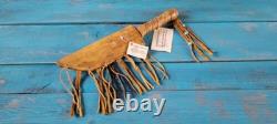 Rare Native American Navajo Handmade Indian Bone Knife (Right Side)