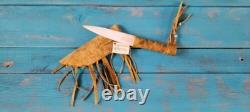 Rare Native American Navajo Handmade Indian Bone Knife (Right Side)