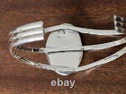 SALE! Native American Navajo Turquoise Sterling Cuff Bracelet By Raymond Yazzie