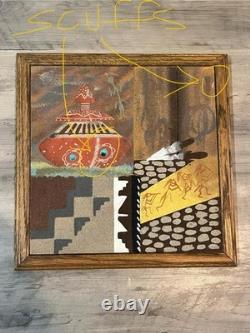 Samuel Cambridge Navajo Sand Paintings Southwest art Native American Navajo