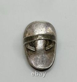 Signed Ed Kee Vintage Native American Sterling Navajo Turquoise Ring Sz 7