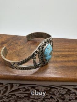 Silver and Turquoise Bracelet