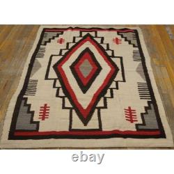 Southwest Navajo Gandao Wool Rug Handmade Native American Aztec Large Area Rug