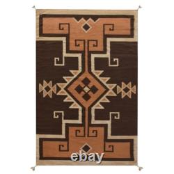 Southwest Navajo Kilim Wool Rug Handwoven Native American Style Large Area Rug