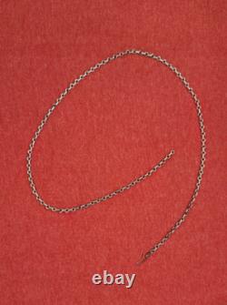 Southwestern Native American Handmade Sterling Silver Necklace Petite