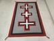 Southwestern Navajo Kilim Wool Rug Handwoven Native American Aztec Wool Area Rug